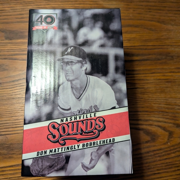 NY Yankee Nutcracker and Don Mattingly Bobblehead - Picture 6 of 13